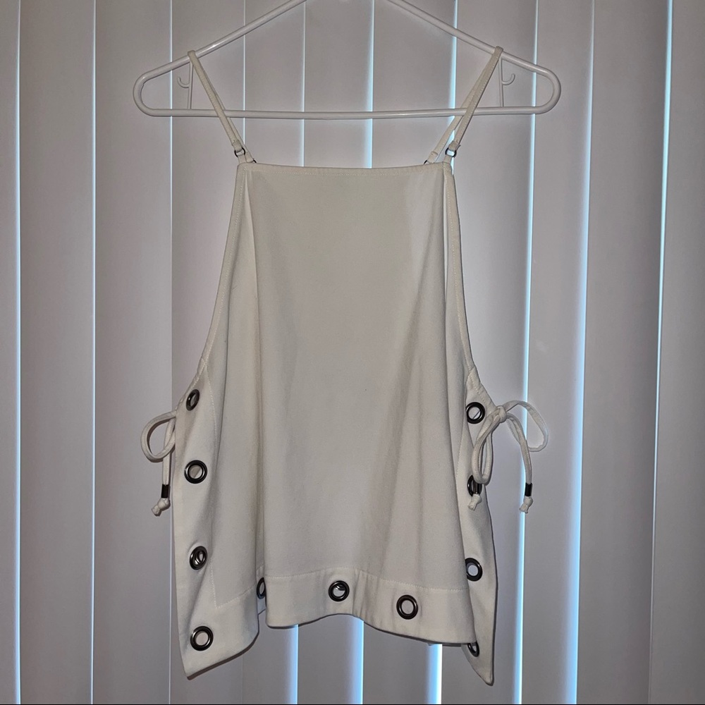 White Free People Top